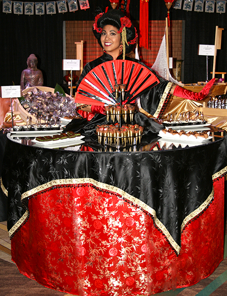 Asian Strolling Table